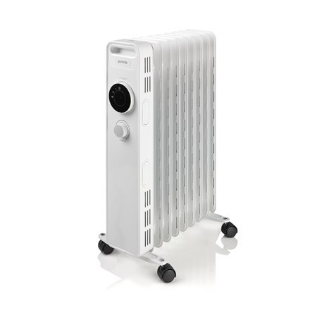 Gorenje | Heater | OR2000M | Oil Filled Radiator | 2000 W | Number of power levels | Suitable for rooms up to 15 m² | White | N/