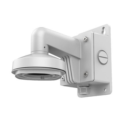 Hikvision | Mounting Bracket | DS-1272ZJ-120B | Wall | For Mini Dome Camera (with Junction Box) | White