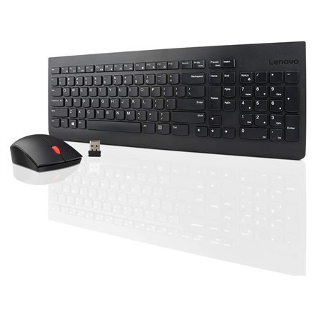 Lenovo | Black | Wireless Combo Keyboard & Mouse | 510 | Keyboard and Mouse Combo | 2.4 GHz Wireless via Nano USB | Batteries in