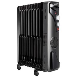 MPM | Electric Heater | MUG-21 | Oil Filled Radiator | 2500 W | Number of power levels 3 | Suitable for rooms up to m² | Black