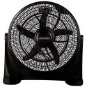 Mesko | Fan | MS 7330 | Velocity floor | Black | Diameter 50 cm | Number of speeds 3 | Oscillation | 180 W | No