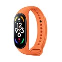 Xiaomi | Pasek na nadgarstek | Zaprojektowany dla Xiaomi Smart Band 7 ¦ Xiaomi Mi Band 7, Smart Band 7 | Pomarańczowy