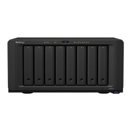 Synology | Tower NAS | DS1821+ | Do 8 HDD/SSD Hot-Swap | AMD Ryzen | Ryzen V1500B Quad Core | Częstotliwość procesora 2,2 GHz | 