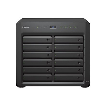 Synology | Tower NAS | DS2422+ | Do 12 HDD/SSD Hot-Swap | AMD Ryzen | Ryzen V1500B Quad Core | Częstotliwość procesora 2,2 GHz |