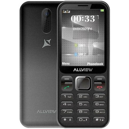 Allview | M20 Luna | Black | 2.8 " | 240 x 320 pixels | 32 MB | Dual SIM | micro-SIM and nano-SIM | Bluetooth | Built-in camera 