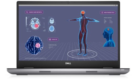 Dell Mobile Precision 7780 17.3-calowy Laptop WVA FHD 1920 x 1080 px Intel Core i9 i7-13850HX 32 GB RAM SSD 1000 GB NVIDIA RTX 2