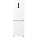 Gorenje | NRK6192AW4 | Lodówka | Klasa energetyczna E | Wolnostojąca | Kombi | Wysokość 185 cm | System No Frost | Pojemność net