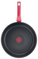 TEFAL | G2730572 Daily Chef | Patelnia | Smażenie | Średnica 26 cm | Do płyt indukcyjnych | Uchwyt stały | Czerwona