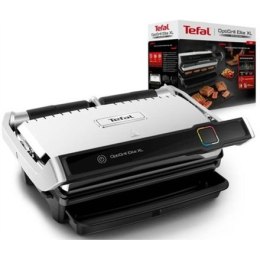 Tefal GC760D30 OptiGrill Elite XL - Elektryczny grill 2200 W, Czarny/Stal nierdzewna