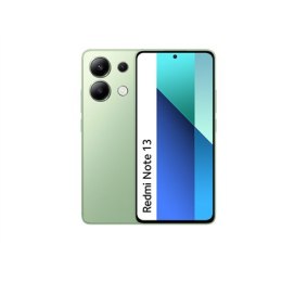 Xiaomi Redmi Note 13 w kolorze Miętowej Zieloni, 6.67 cala, AMOLED, 1080 x 2400 pikseli, Qualcomm, 8 GB RAM, 256 GB, Dual SIM, 4