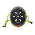 Globber Helmet Go Up Lights Lime green