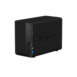 Synology Tower NAS DS218 up to 2 HDD/SSD Hot-Swap Realtek Realtek RTD1296 Quad Core Processor frequency 1.4 GHz 2 GB DDR4