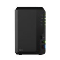 Synology Tower NAS DS218 up to 2 HDD/SSD Hot-Swap Realtek Realtek RTD1296 Quad Core Processor frequency 1.4 GHz 2 GB DDR4