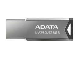 ADATA | USB Flash Drive | UV350 | 128 GB | USB 3.2 | Srebrny