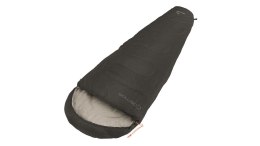 Easy Camp | Cosmos Black L | Sleeping Bag | 210 x 75 x 50 cm | Two-way open | Black