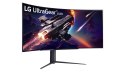 LG | UltraGear Curved OLED Gaming Monitor | 45GR95QE-B | 45 " | WQHD | 21:9 | 240 Hz | 0.03 ms | 3440 x 1440 | HDMI ports quanti