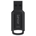 Lexar | USB Flash Drive | JumpDrive V400 | 32 GB | USB 3.0 | Black