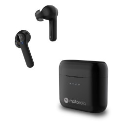 Motorola | True Wireless Earbuds | Moto Buds-S ANC | Wbudowany mikrofon | Douszne | ANC | Bluetooth | Bezprzewodowe | Czarne