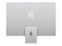 Apple iMac 24" 4.5K Retina, procesor Apple M3 8C, procesor graficzny 10C/8GB/256GB SSD/Srebrny/SWE | Apple