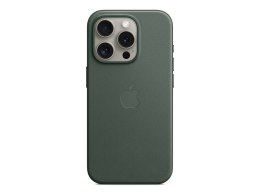 Apple iPhone 15 Pro FineWoven Case with MagSafe - Evergreen | Apple | iPhone 15 Pro FineWoven Case with MagSafe | Case with MagS