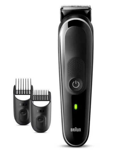 Braun | All-in-one trimmer | MGK3440 | Cordless | Number of length steps 13 | Black/Grey