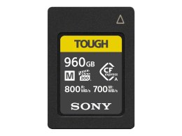 Sony | Karta pamięci CF-express typu A | CEA-M | 960 GB | Karta pamięci typu A | Klasa pamięci flash Nie dotyczy