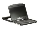 Aten CL3700NW-ATA-AG 1U Ultra Short Depth Single Rail WideScreen LCD Console (USB/HDMI), 1920x1080 | Aten