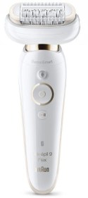 Braun Epilator | Silk-epil 9 Flex SES9001 | Operating time (max) 50 min | Number of power levels 2 | Wet & Dry | White