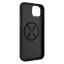 Fixed | MagFlow | Back cover | Apple | iPhone 15 | Liquid silicon | Black