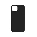 Fixed | MagFlow | Back cover | Apple | iPhone 15 Plus | Liquid silicon | Black