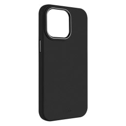 Fixed | MagFlow | Back cover | Apple | iPhone 15 Pro | Liquid silicon | Black