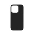 Fixed | MagFlow | Back cover | Apple | iPhone 15 Pro | Liquid silicon | Black