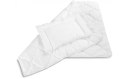 Sensillo | SILLO-4351 | White | Pillow and blanket for baby, 60x40 cm, 135x100 cm