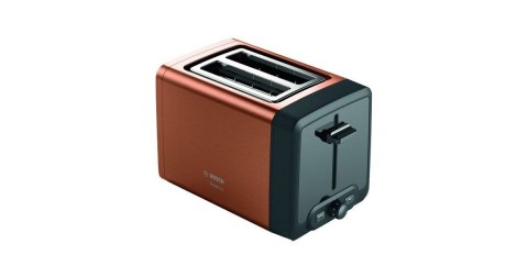 Bosch | DesignLine Toaster | TAT4P429 | Power 970 W | Number of slots 2 | Housing material Stainless Steel | Copper/Black