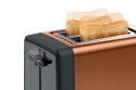 Bosch | DesignLine Toaster | TAT4P429 | Power 970 W | Number of slots 2 | Housing material Stainless Steel | Copper/Black