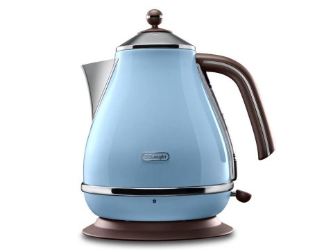 Delonghi Kettle KBOV 2001.AZ Standard 2000 W 1.7 L Stainless steel 360° rotational base Azure