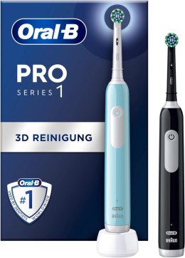 Oral-B | Electric Toothbrush, Duo pack | Pro Series 1 | Rechargeable | For adults | Number of brush heads included 2 | Number of