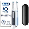 Oral-B | Seria iO3 | Elektryczna szczoteczka do zębów Duo Pack | Akumulatorowa | Dla dorosłych | Liczba główek szczoteczki w zes