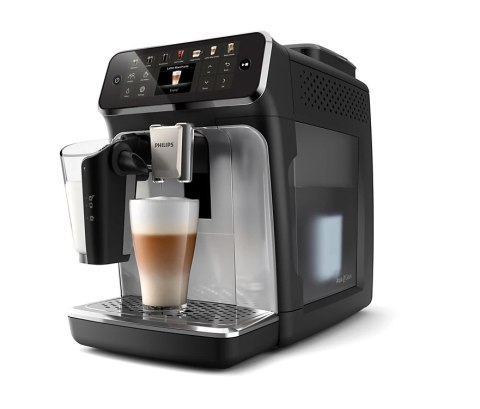 Espresso Machine | EP4446/70 | Pump pressure 15 bar | Built-in milk frother | Fully Automatic | 1500 W | Black/Silver