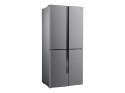 Gorenje NRM8182MX Refrigerator, E, Free standing, Side by Side, Height 182 cm, Net Fridge 278 L, Net Freezer 149 L, Grey