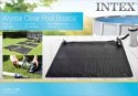 Intex Eco-Friendly Solar Heating Mat for Swimming Pool Black