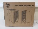 SALE OUT. MSI MAG FORGE 120A AIRFLOW | PC Case | MAG FORGE 120A AIRFLOW | Side window | Black | Mid-Tower | DAMAGED PACKAGING, R