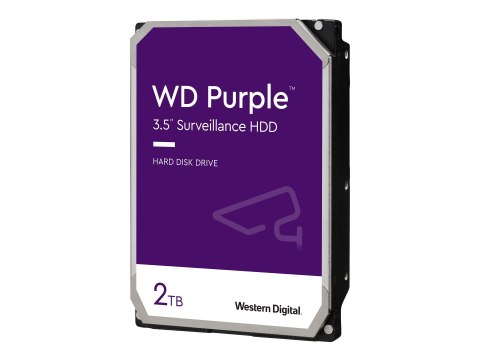 Western Digital Surveillance Hard Drive Purple WD22PURZ 5400 RPM 2000 GB