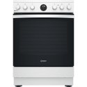 INDESIT | Cooker | IS67V8CHW/E | Hob type Vitroceramic | Oven type Electric | White | Width 60 cm | Grilling | Depth 60 cm | 69 