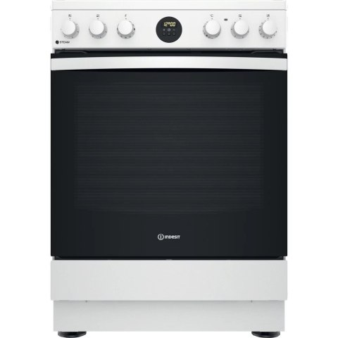 INDESIT | Cooker | IS67V8CHW/E | Hob type Vitroceramic | Oven type Electric | White | Width 60 cm | Grilling | Depth 60 cm | 69 