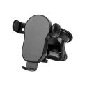 Fixed Automatic car phone holder | Matic XL | Holder | For phones with a width of 6-8 cm | Black