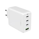 Fixed GaN 3xUSB-C/USB Travel Charger 100W | FIXCG100-3CU-WH