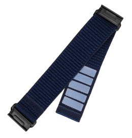 Fixed | Sporty Strap for Garmin QuickFit 26mm | 160-210 mm | Dark blue | Nylon