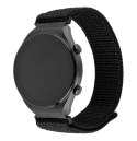 Fixed | Sporty Strap with Quick Release 20mm for Smartwatch | 160-210 mm | Black | Nylon