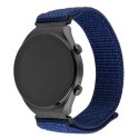 Fixed | Sporty Strap with Quick Release 20mm for Smartwatch | 160-210 mm | Dark Blue | Nylon